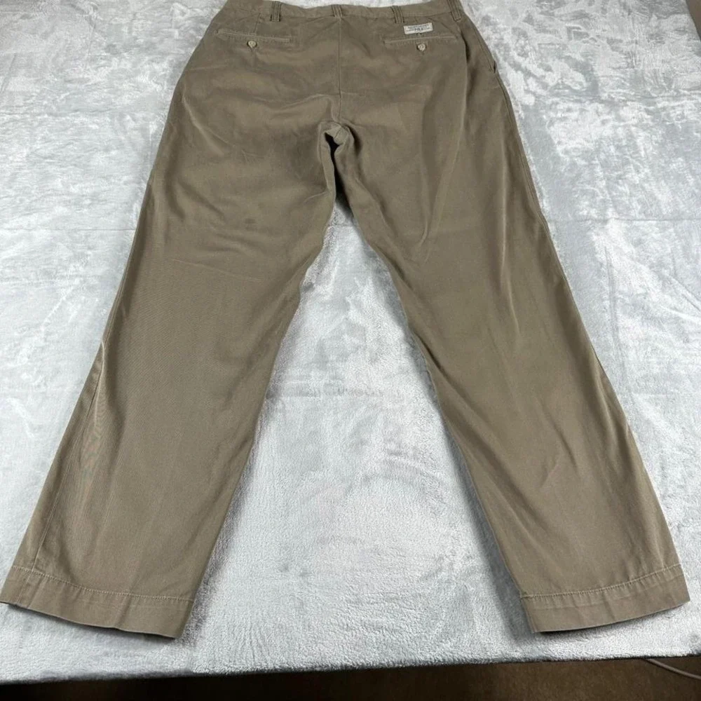 Polo Ralph Lauren‎ Prospect Pant Mens 36x32 Brown Cotton Chino Academia Classic